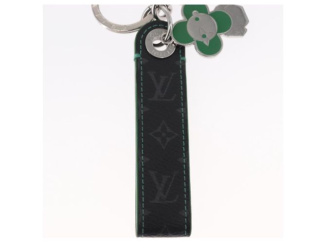 LOUIS VUITTON Monogram Eclipse Drache Vivienne Schlüsselanhänger Grün LV Auth 152664 Monogramm - Ansicht 4