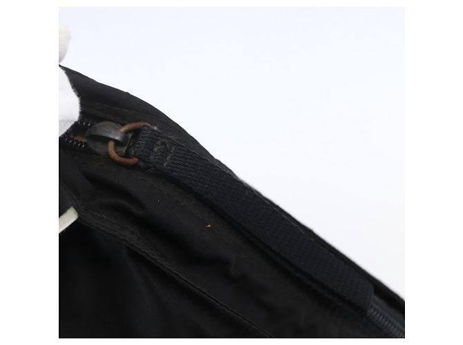 Borsa a Spalla PRADA in Nylon Nero Argento Autentica bs31163 - vista 10