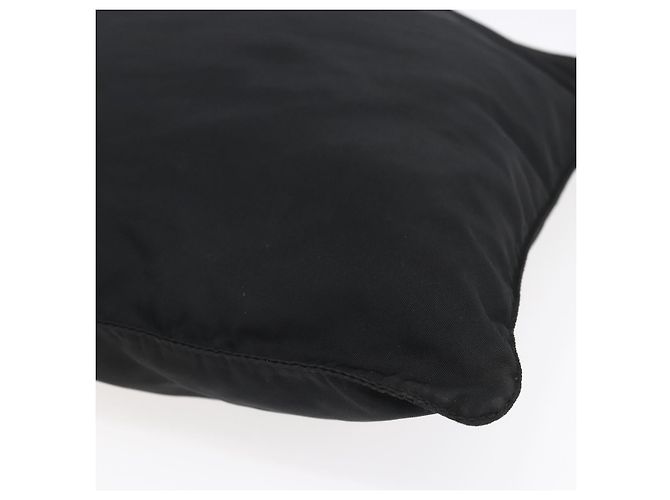 Borsa a Spalla PRADA in Nylon Nero Argento Autentica bs31163 - vista 14