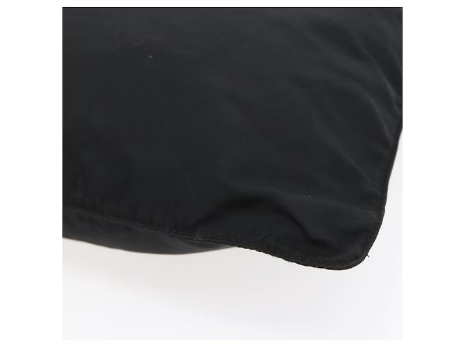 Borsa a Spalla PRADA in Nylon Nero Argento Autentica bs31163 - vista 16