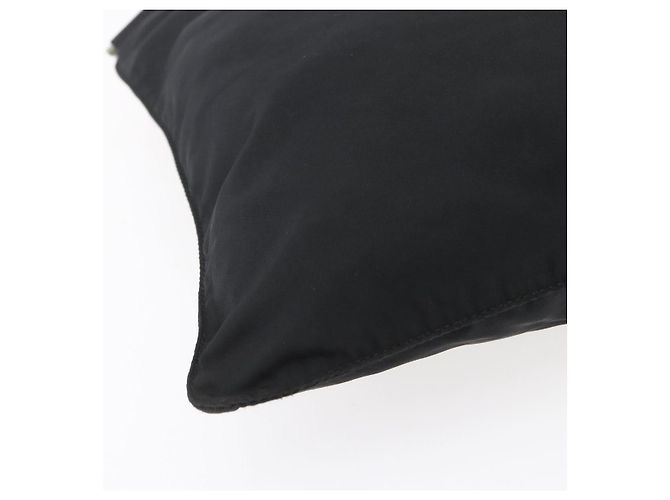Borsa a Spalla PRADA in Nylon Nero Argento Autentica bs31163 - vista 17