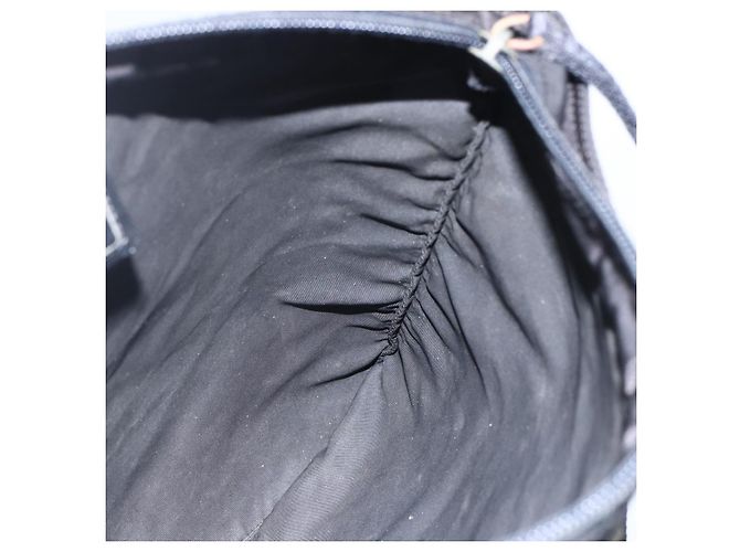 Borsa a Spalla PRADA in Nylon Nero Argento Autentica bs31163 - vista 20