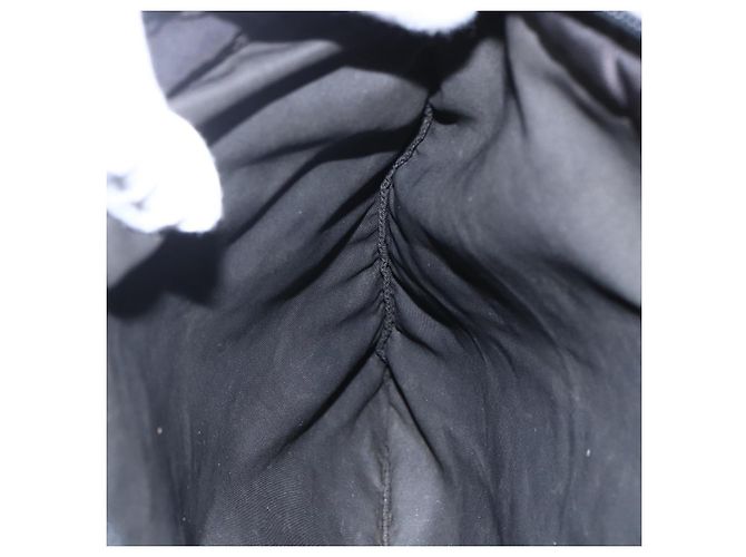 Borsa a Spalla PRADA in Nylon Nero Argento Autentica bs31163 - vista 21