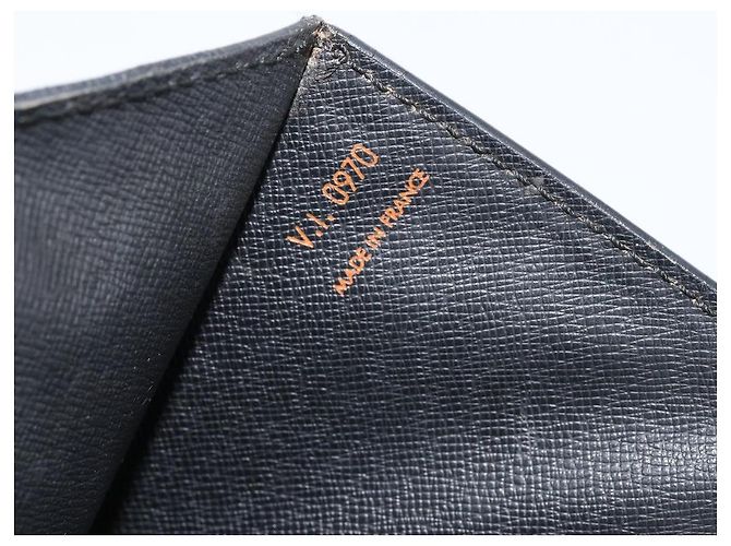 LOUIS VUITTON Borsa a Mano Epi Monceau 28 Nera M52122 LV Auth am9637 Nero - vista 12