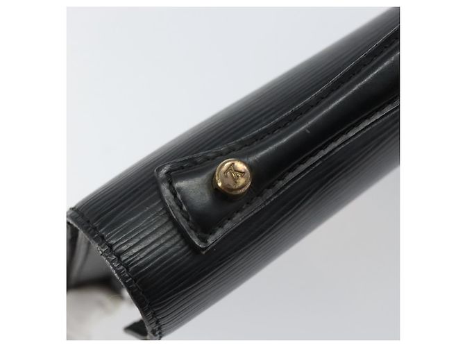 LOUIS VUITTON Borsa a Mano Epi Monceau 28 Nera M52122 LV Auth am9637 Nero - vista 17