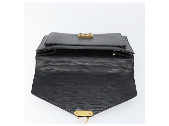 LOUIS VUITTON Borsa a Mano Epi Monceau 28 Nera M52122 LV Auth am9637 Nero - vista 19
