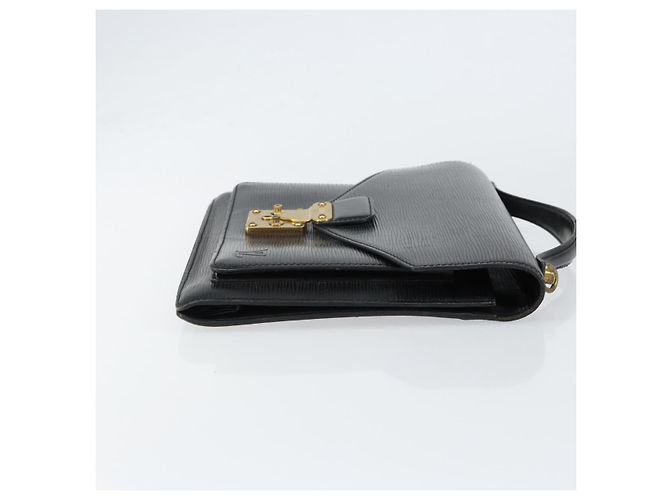 LOUIS VUITTON Borsa a Mano Epi Monceau 28 Nera M52122 LV Auth am9637 Nero - vista 3