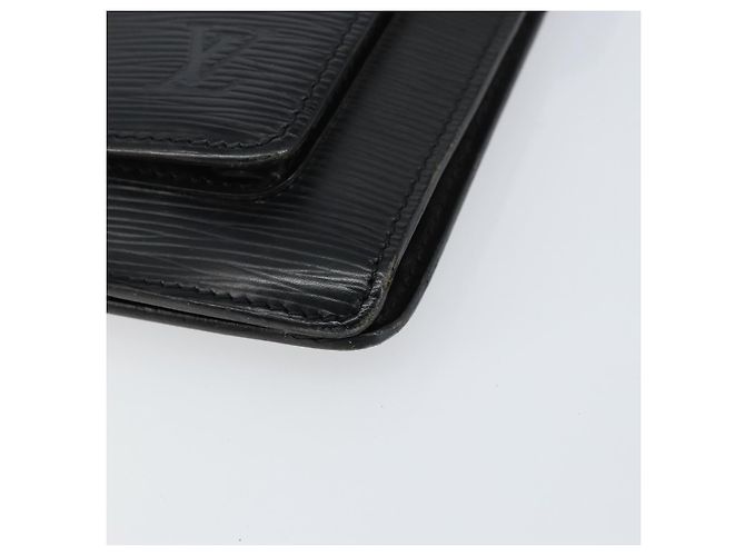 LOUIS VUITTON Borsa a Mano Epi Monceau 28 Nera M52122 LV Auth am9637 Nero - vista 9