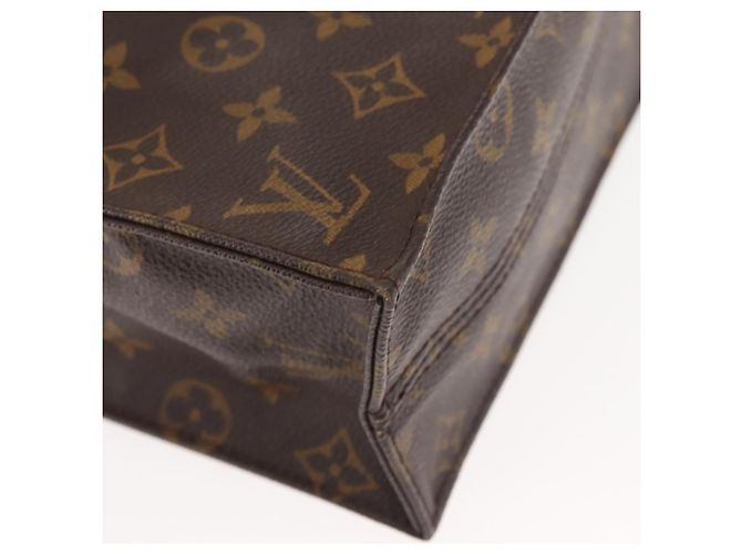 LOUIS VUITTON Borsa Sac Plat Monogram M51140 LV Auth MY201 Monogramma - vista 11