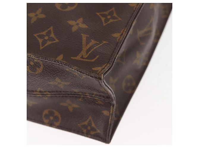 LOUIS VUITTON Borsa Sac Plat Monogram M51140 LV Auth MY201 Monogramma - vista 12