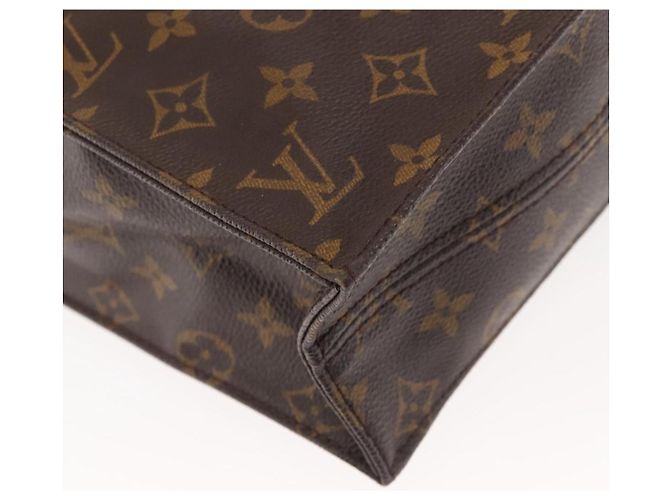 LOUIS VUITTON Borsa Sac Plat Monogram M51140 LV Auth MY201 Monogramma - vista 13