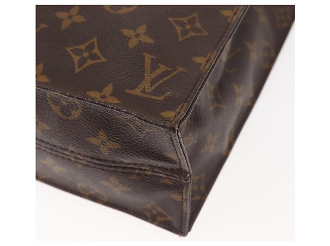 LOUIS VUITTON Borsa Sac Plat Monogram M51140 LV Auth MY201 Monogramma - vista 14