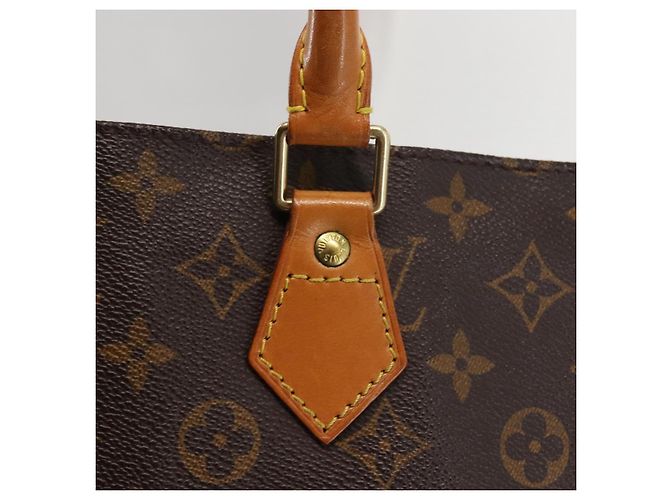 LOUIS VUITTON Borsa Sac Plat Monogram M51140 LV Auth MY201 Monogramma - vista 15