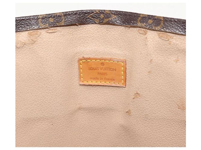 LOUIS VUITTON Borsa Sac Plat Monogram M51140 LV Auth MY201 Monogramma - vista 16