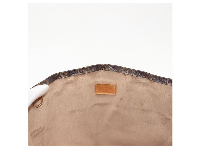 LOUIS VUITTON Borsa Sac Plat Monogram M51140 LV Auth MY201 Monogramma - vista 17
