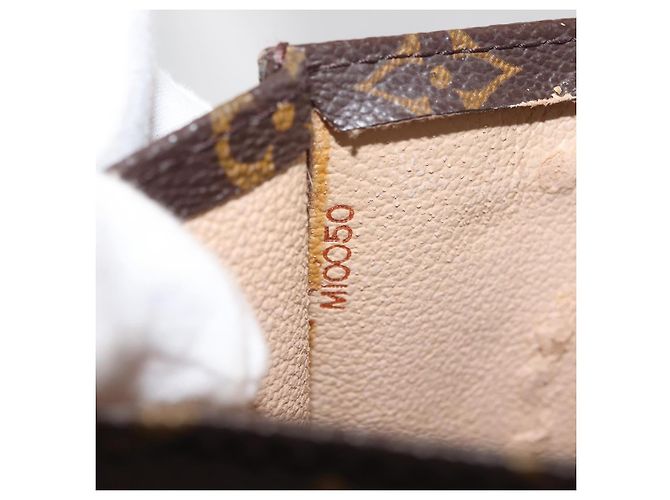 LOUIS VUITTON Borsa Sac Plat Monogram M51140 LV Auth MY201 Monogramma - vista 22