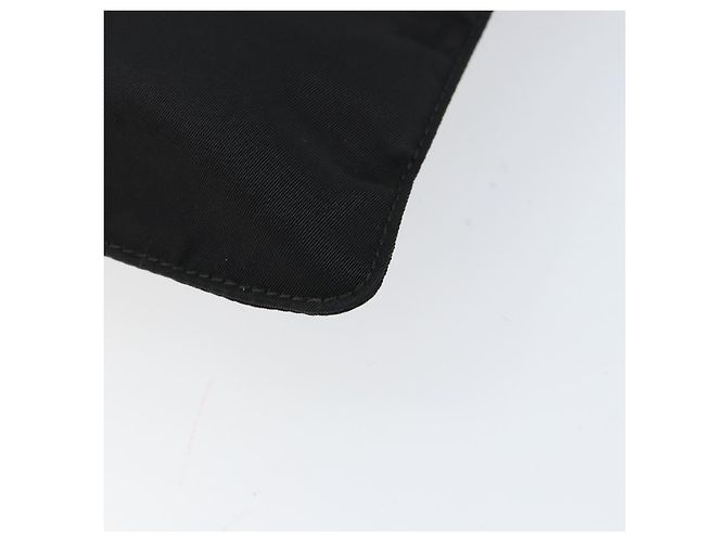 Borsa a Spalla PRADA in Nylon Nero Argento Autentica ka039 - vista 14