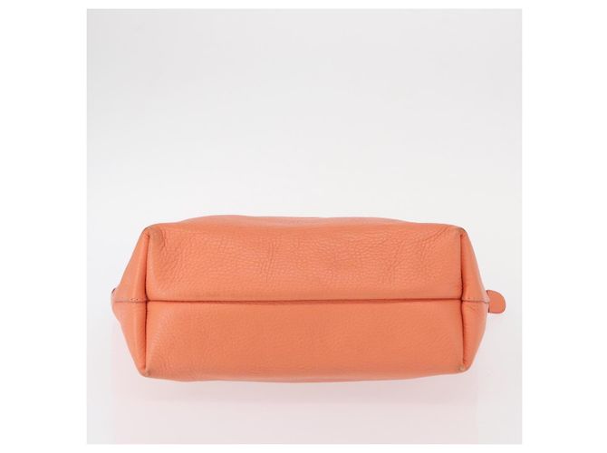 Borsa a mano Gancini in pelle rosa e oro Auth 153980 di Salvatore Ferragamo D'oro - vista 5