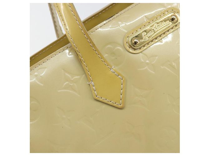 LOUIS VUITTON Borsa a Mano Monogram Vernis Wilshire PM Broncorail M91452 Auth BA7648 - vista 10