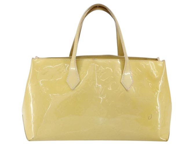 LOUIS VUITTON Borsa a Mano Monogram Vernis Wilshire PM Broncorail M91452 Auth BA7648 - vista 2