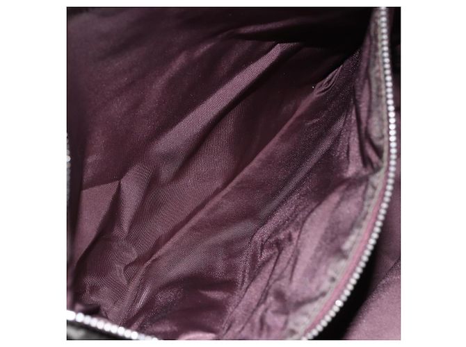 Borsa Tote Prada in nylon rosa argento Auth bs31047 - vista 21