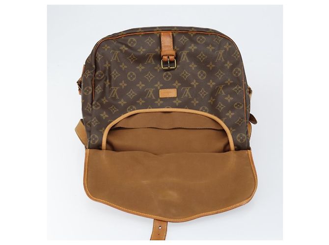 LOUIS VUITTON Borsa a Spalla Monogram Saumur 35 M42254 LV Auth 152126 Monogramma - vista 10