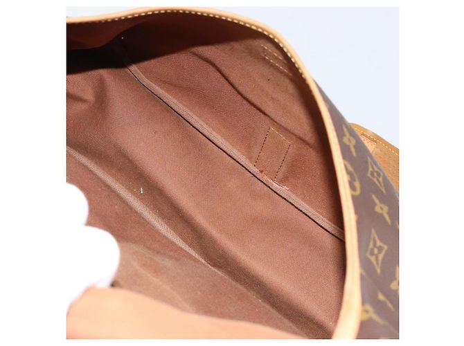 LOUIS VUITTON Borsa a Spalla Monogram Saumur 35 M42254 LV Auth 152126 Monogramma - vista 11