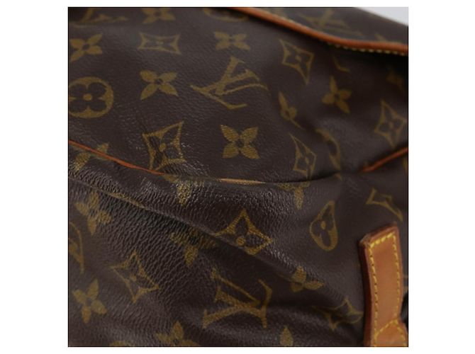 LOUIS VUITTON Borsa a Spalla Monogram Saumur 35 M42254 LV Auth 152126 Monogramma - vista 14