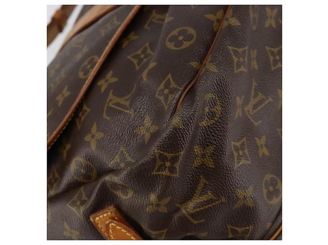 LOUIS VUITTON Borsa a Spalla Monogram Saumur 35 M42254 LV Auth 152126 Monogramma - vista 17
