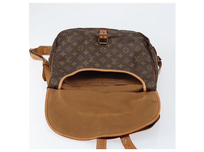 LOUIS VUITTON Borsa a Spalla Monogram Saumur 35 M42254 LV Auth 152126 Monogramma - vista 27