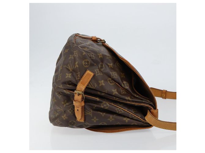 LOUIS VUITTON Borsa a Spalla Monogram Saumur 35 M42254 LV Auth 152126 Monogramma - vista 3