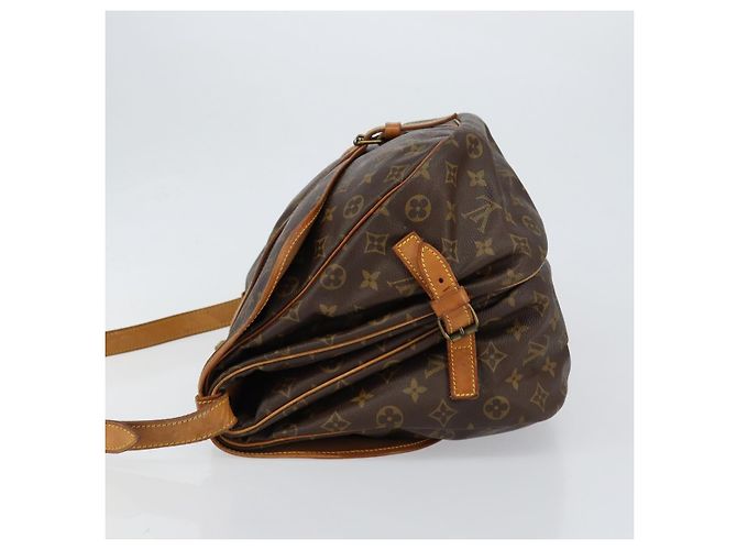 LOUIS VUITTON Borsa a Spalla Monogram Saumur 35 M42254 LV Auth 152126 Monogramma - vista 4