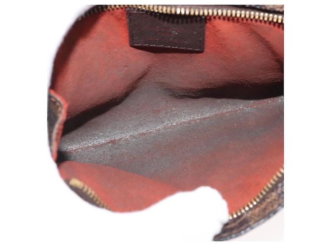LOUIS VUITTON Pochette Marais Damier Ebene Pouch LV Auth 146456 - vista 10