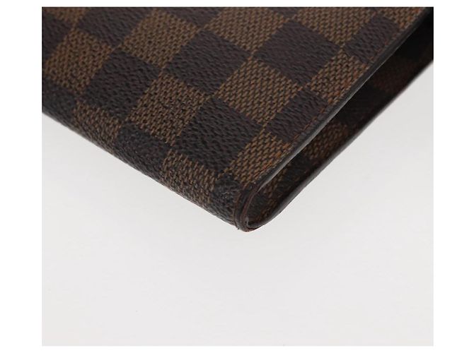 LOUIS VUITTON Pochette Marais Damier Ebene Pouch LV Auth 146456 - vista 14