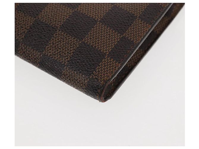 LOUIS VUITTON Pochette Marais Damier Ebene Pouch LV Auth 146456 - vista 16