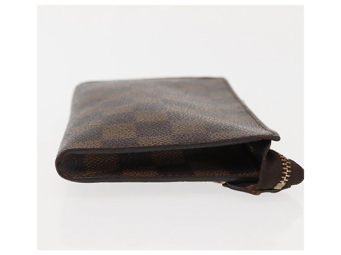 LOUIS VUITTON Pochette Marais Damier Ebene Pouch LV Auth 146456 - vista 3