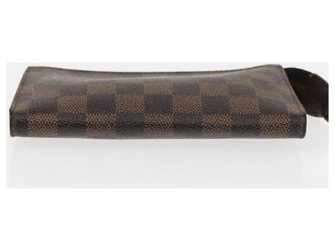 LOUIS VUITTON Pochette Marais Damier Ebene Pouch LV Auth 146456 - vista 6