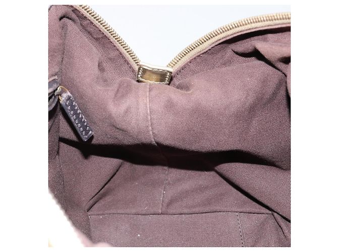 Borsa Boston Mini Easy in pelle dorata Auth BA6609 di SAINT LAURENT D'oro - vista 18