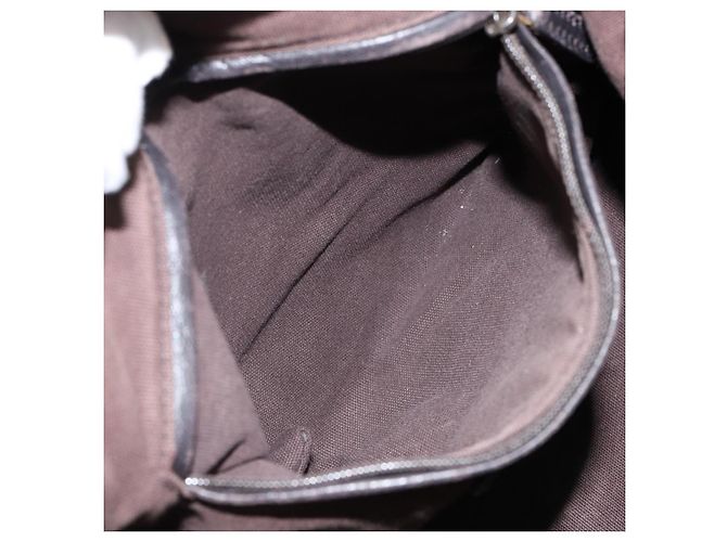 Borsa Boston Mini Easy in pelle dorata Auth BA6609 di SAINT LAURENT D'oro - vista 20