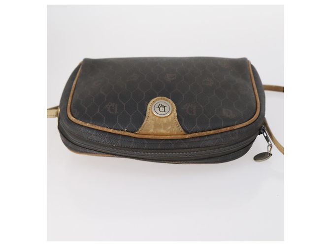 Borsa Honeycomb in pelle e nylon 4 pezzi Christian Dior Rosso Nero Blu Marino Auth bs29565 Blu navy - vista 11