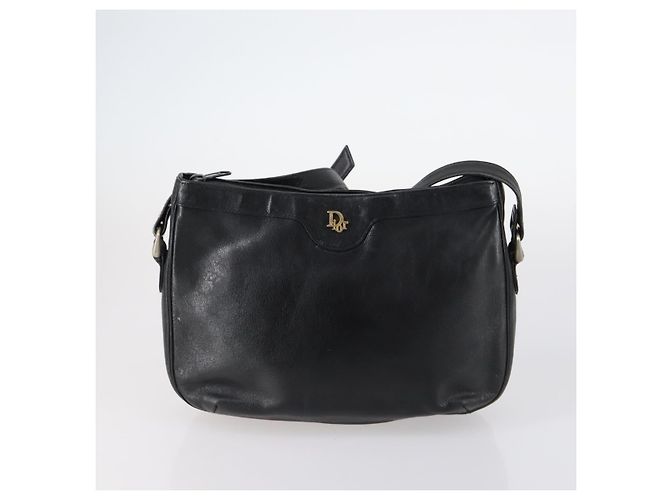 Borsa Honeycomb in pelle e nylon 4 pezzi Christian Dior Rosso Nero Blu Marino Auth bs29565 Blu navy - vista 13