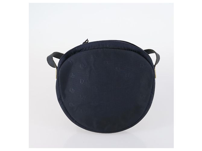 Borsa Honeycomb in pelle e nylon 4 pezzi Christian Dior Rosso Nero Blu Marino Auth bs29565 Blu navy - vista 19