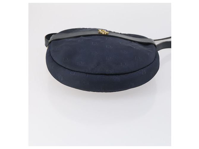 Borsa Honeycomb in pelle e nylon 4 pezzi Christian Dior Rosso Nero Blu Marino Auth bs29565 Blu navy - vista 21