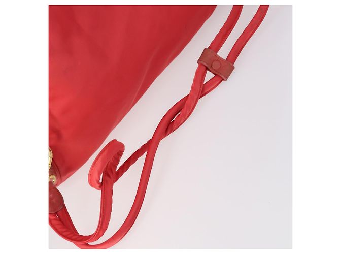 Borsa Honeycomb in pelle e nylon 4 pezzi Christian Dior Rosso Nero Blu Marino Auth bs29565 Blu navy - vista 5