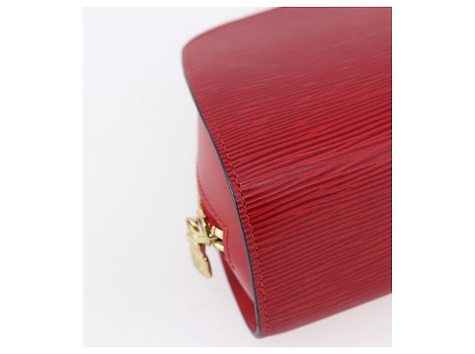 LOUIS VUITTON Pochette Dauphine MM Epi Rossa M48457 LV Auth 153510 Rosso - vista 14