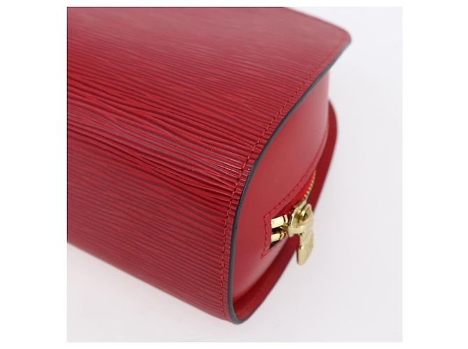 LOUIS VUITTON Pochette Dauphine MM Epi Rossa M48457 LV Auth 153510 Rosso - vista 15