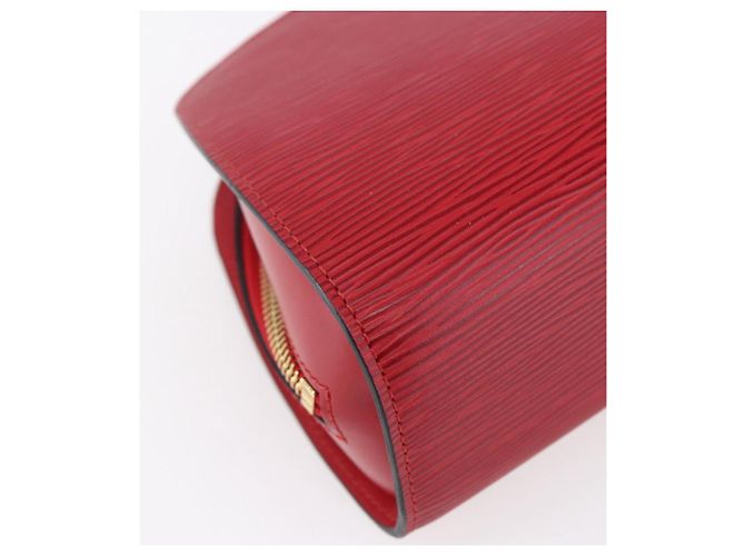 LOUIS VUITTON Pochette Dauphine MM Epi Rossa M48457 LV Auth 153510 Rosso - vista 16