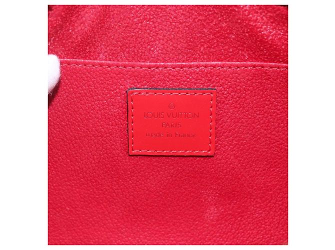 LOUIS VUITTON Pochette Dauphine MM Epi Rossa M48457 LV Auth 153510 Rosso - vista 17