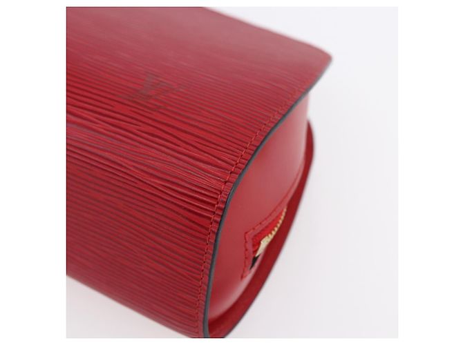 LOUIS VUITTON Pochette Dauphine MM Epi Rossa M48457 LV Auth 153510 Rosso - vista 7