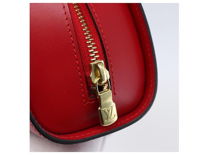 LOUIS VUITTON Pochette Dauphine MM Epi Rossa M48457 LV Auth 153510 Rosso - vista 8